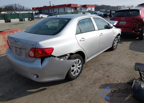 2010 Toyota Corolla Le z USA, uszkodzony, nr VIN 2T1BU4EE6AC518789